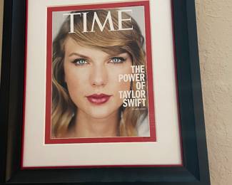Framed Time magazine cover