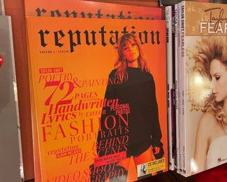 Sealed Reputation tour book with CD