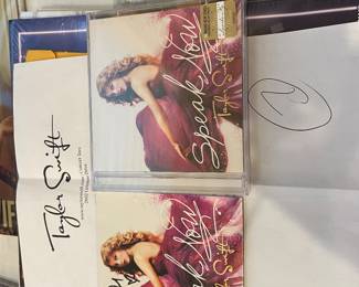Autographed and documented cd with booklet 