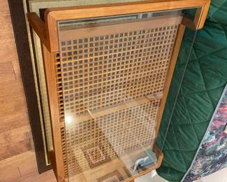 Modern design glass top coffee table by Danish Inspiration 