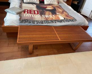 Modern bed bench