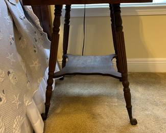 Antique Oak fern table 