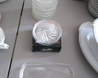 Crystal coasters 