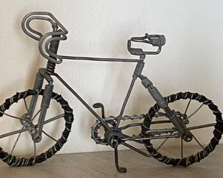 Vintage small metal bicycle 