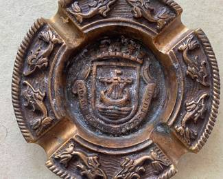 Portuguese vintage ashtray 