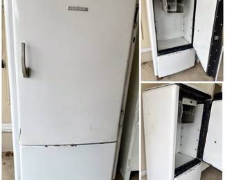$195.00 - Vintage GE Refrigerator- in non working condition but may be as easy as replacing the electrical cord