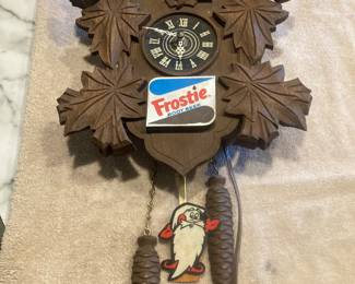 Frostie clock, non working 
