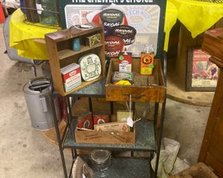 Oil and tobacco cans