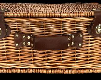 Pier 1 Wicker Picnic Basket
