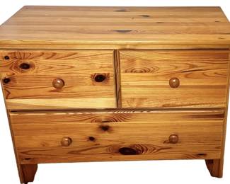 Kids Wood Pine Chest