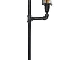 Black Industrial Floor Lamp