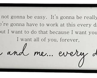 Cherie Kay Wood Sign