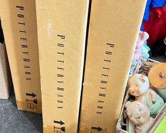 New pottery barn shelving