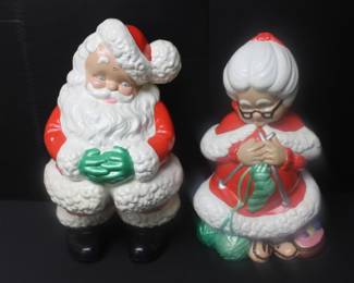 Vintage Mr. And Mrs. Claus