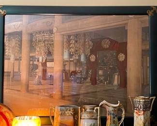 Vintage Hand Tinted Historical 