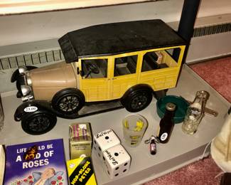 Items Located In The Living Room ~ Lots Of Vintage Barware ~ Mixology ~ Risque' Novelties