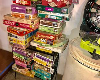 Items Located In The Basement ~ Tons of Vintage Items ~ Vintage Toys & Puzzles