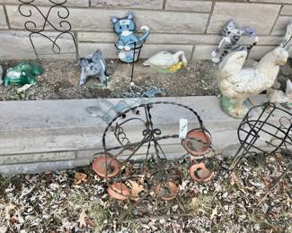 Items Located In And Around The Front Flower Beds