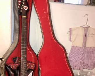 Items Located In The 3rd Bedroom (MASTER) ~ Vintage Electric Guitar
