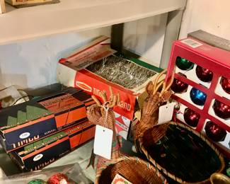Items Located In The Basement ~ Tons of Vintage Items~ Vintage Chistmas & Holiday Decor
