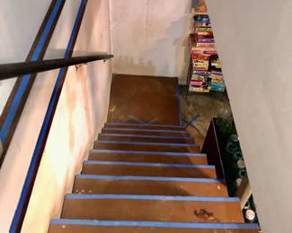 Stairs Leading To The Basemen ~ Be Careful On The Steps ~ Please Use The Hand Rails