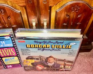  Items Located In The Living Room ~ Vintage Records
