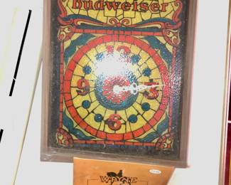 Items Located In The Living Room ~ Vintage Budweiser Beer Light