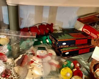 Items Located In The Basement ~ Tons of Vintage Items~ Vintage Chistmas & Holiday Decor