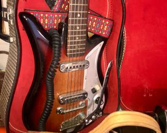 Items Located In The 3rd Bedroom (MASTER) ~ Vintage Electric Guitar