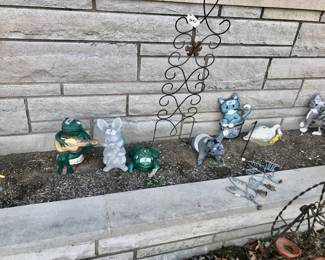 Items Located In And Around The Front Flower Beds