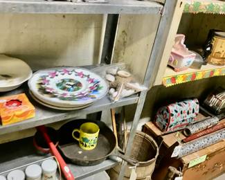 Items Located In The Basement ~ Tons of Vintage Items