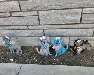 Items Located In And Around The Front Flower Beds