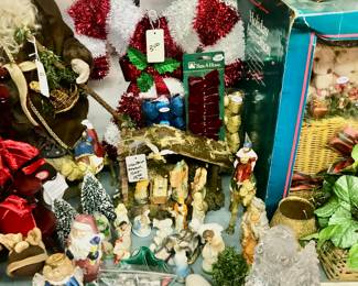 Items Located In The Basement ~ Tons of Vintage Items~ Vintage Chistmas & Holiday Decor