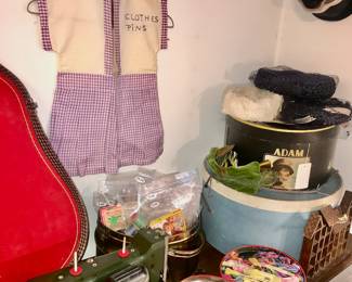 Items Located In The 3rd Bedroom (MASTER) ~ Vintage Sewing Items