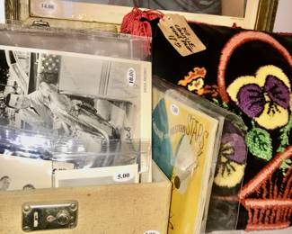 Items Located In The 3rd Bedroom (MASTER) ~ Vintage County Western Stars Head Shot Black & White Photographs