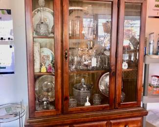 Items Located In The Living Room ~ Country Style China Cabinet