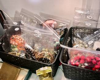 Items Located In The 3rd Bedroom (MASTER) ~ Vintage Assorted Costume Jewelry