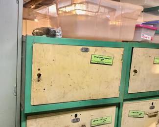 Items Located In The Basement ~ Tons of Vintage Items ~ Vintage Metal Locker ~ Four Available