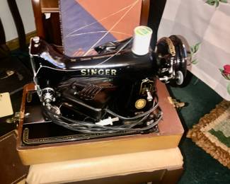 Items Located In The 3rd Bedroom (MASTER) ~ Vintage Singer Sewing Machine