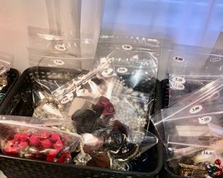 Items Located In The 3rd Bedroom (MASTER) ~ Vintage Assorted Costume Jewelry