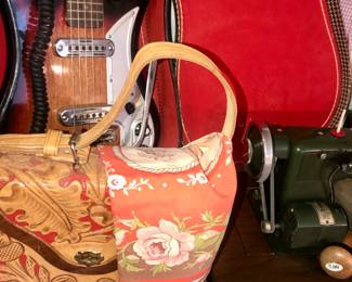 Items Located In The 3rd Bedroom (MASTER) ~ Vintage Electric Guitar