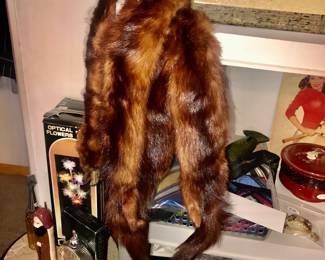 Items Located In The 3rd Bedroom (MASTER)~ Vintage Mink Wrap