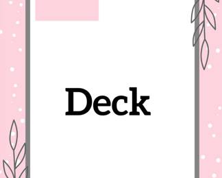 Deck