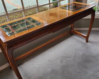 Long Sofa Table Regency Style