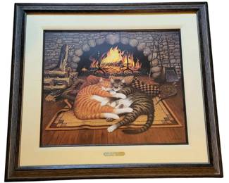Charles Wysocki All Burned Out Print COA Pamphlet