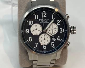 Filson Shinola Argonite 5030 Mens Wrist Watch $1,000