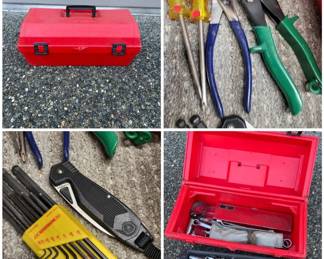 Toolbox Full of Various Tools