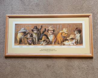 Bryan Moon JamesYounger Gangs Last Raid Signed Print