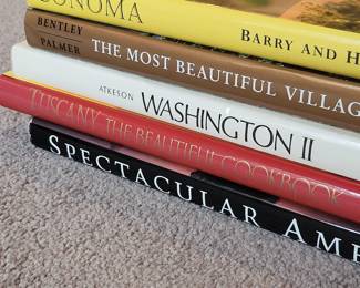 Hardback Coffee Table Picture Books Food Wine Travel