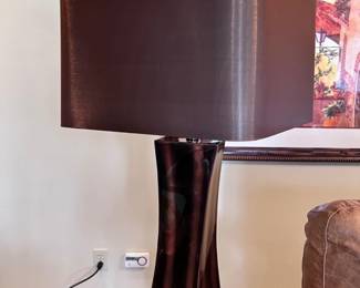 Bronzed Metal Lamp Shimmer Lamp Shade